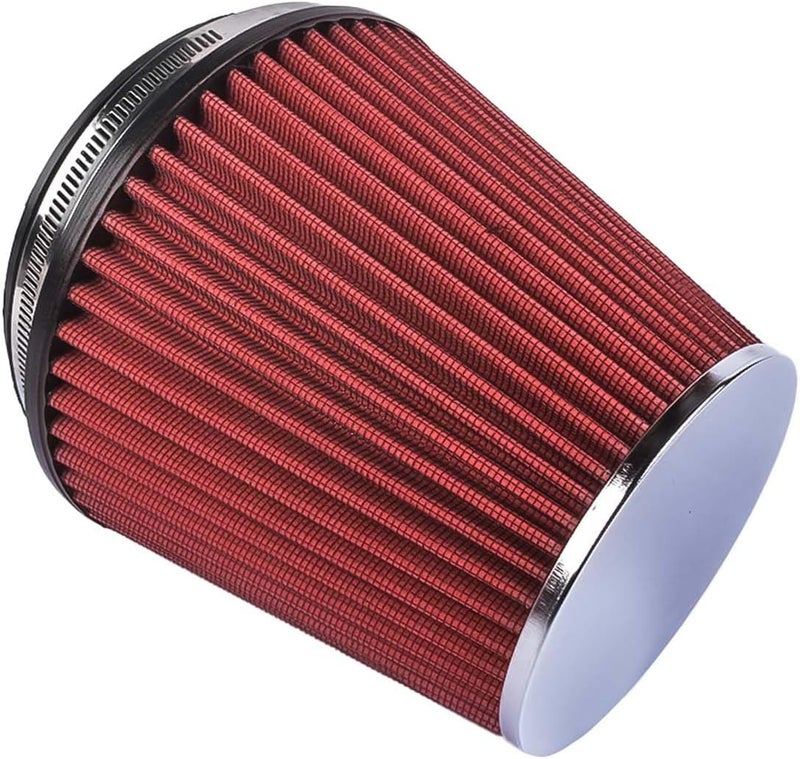 Koomaha HI-DG-12RD-01-E Cold Air Intake Kit with Red Filter and Heat Shield Replacement for 2011-2020 Chrysler 300 Dodge Challenger Charger 2014 2015 300C 3.6L V6 HI-DG-12RD-01 - Image 4